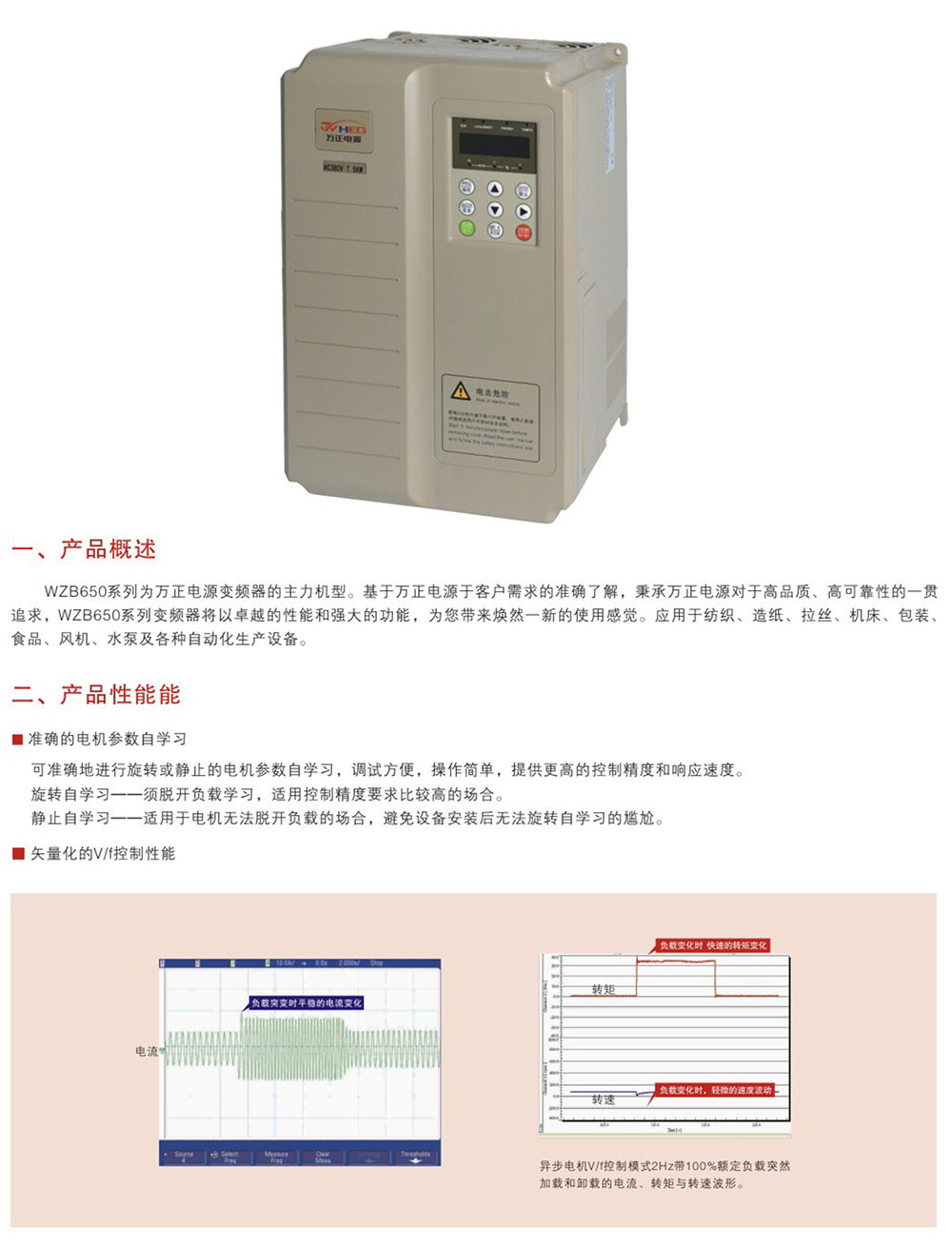 WZB650系列變頻器