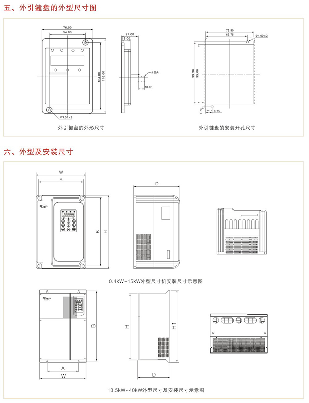 WZB680系列變頻器